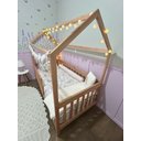 Ver imagem 4 de Cama Casinha Infantil - Tamanho Especial Envernizada