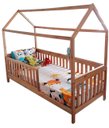 Ver imagem 1 de Cama Casinha Infantil - Tamanho Especial Envernizada