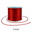 Ver imagem 2 de Kit com 6 Cetim Rabo de Rato 1mm Rolo com 100 M Vermelho