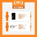 Ver imagem 2 de Fogão Cooktop De Indução 2 Bocas Elétrico Eci02ep 220V E Panela Inox Solar Ø 16cm Pit7 - Eos