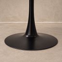Ver imagem 7 de Mesa de Jantar Redonda Saarinen Basic Freijó 110cm Preta Design Moderno