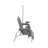 Poltrona para Coleta e Hemodiálise com Suporte de Soro Standard Cinza - 6