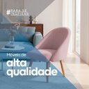 Ver imagem 4 de Kit 02 Poltrona Cadeira para Sala Orgânica Curva Redonda Confortável Reforçada Recepção Suede Rosa