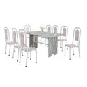 Ver imagem 2 de Conjunto Sala de Jantar com 8 Cadeiras Lara