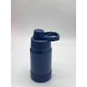Ver imagem 1 de Garrafa Térmica Ms-966 350ml Capa Protetora Silicone:Azul Marinho