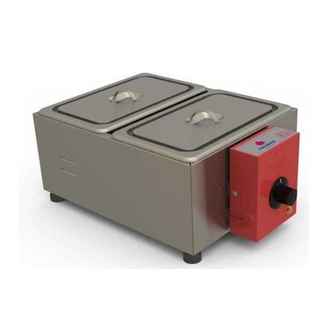 Derretedeira com 2 Cubas Inox - 220V - PRD200 - Progás.