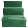 Escada Pet para Cães e Gatos Teddy 3 Degraus Verde - 2