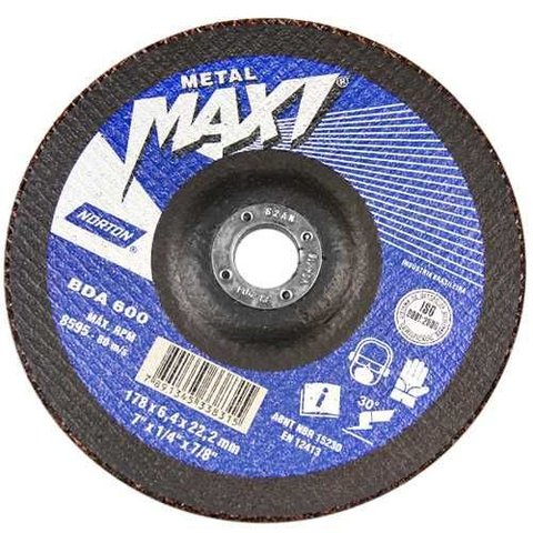 Disco Desbaste 7 178 X 6,4 X 22,2cm Bda600 Norton