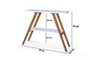 Ver imagem 4 de Aparador Cantinho do Café 80cm com Pés de Madeira Tampo Mdf