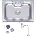 Ver imagem 1 de Kit Cuba Gourmet Monocomando Lóggica Mesa Docol