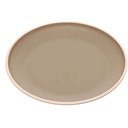 Ver imagem 1 de Prato de Sobremesa Melamina 21,5cm Class Bege Wolff Raso Cozinha Servir Avulso
