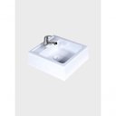 Ver imagem 7 de Gabinete para Banheiro Dubai 1 Porta 1 Gaveta MDF 60cm Freijo com Branco com Cuba e Espelho On