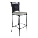 Ver imagem 1 de Banqueta em Alumínio e Fibra Sintética Jk Pedra Ferro