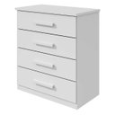 Ver imagem 2 de Cômoda Baião 4 Gavetas - Lopas - Branco