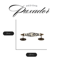 Ver imagem 4 de Puxador Decorativo Moveis Gaveta Alça Vintage Cerâmica 18 X 5 Cm