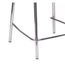 Ver imagem 3 de Banco - Banqueta Cromada Carraro Móveis - Conjunto com 2 Unidades Preto