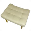 Ver imagem 3 de Puff Decorativo Confortável Retangular para Sala Recepção Quarto Requinte Suede Cores Pés Palito
