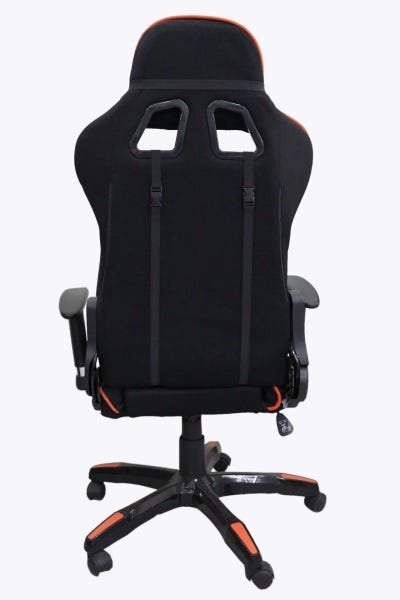 Cadeira Gamer Preta com Laranja Mk-2040 - Makkon - 3