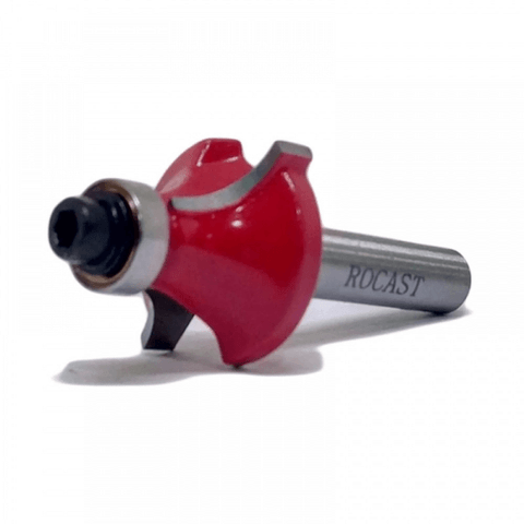 Fresa para Tupia Quebra Canto com Rolamento 1.1/8" X 1/4" (28mm) - Rocast