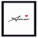 Ver imagem 4 de Conjunto Quadros Decorativos 4 Pçs Mdf 30X40 Amor E Familia Titulo Moldura Preta
