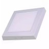 Kit com 2 Painel Plafon 18W Luminária LED Quadrado Sobrepor - 4