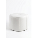 Ver imagem 1 de Puff Turim Premium Design Moderno Luxo - Corano:Branco