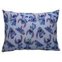 Ver imagem 1 de Fronha Portallar Malha Disney Estampada Stitch e Xepa 48cm X 68cm Azul