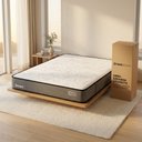 Ver imagem 1 de Colchão para Cama King 193x25cm Dreamy Concept Espuma D-Plus Compactado a Vácuo - Desk Design