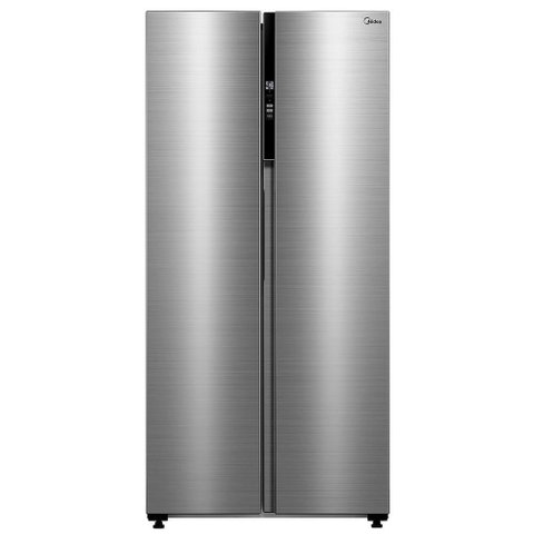 Geladeira Frost Free Side By Side 442l Cor Inox Midea 220v Mdrs598fga042