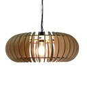 Ver imagem 1 de Lustre Luminária Pendente de Madeira MDF Mod. Sophia GD Reto