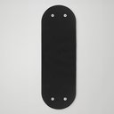 Ver imagem 5 de Espelho Oval Shay Grande 150cm x 50cm Minimalista com Moldura em Madeira Preto Casavee