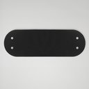 Ver imagem 6 de Espelho Oval Shay Grande 150cm x 50cm Minimalista com Moldura em Madeira Preto Casavee