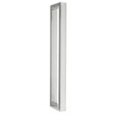 Ver imagem 1 de Puxador inox para porta madeira e vidro retangular barra chata 40cm H07