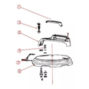 Ver imagem 6 de Alça Cabo da Tampa Panela Pressão Ri3103 Philips Walita