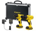 Ver imagem 1 de Combo Furadeira c/Impacto+Chave de Impacto Stanley c/2BAT 12V Maleta