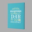 Ver imagem 2 de Placa Decorativa Fé e Religião - Atos 20:35 - 30x45cm