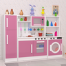Kit Cozinha Infantil com Geladeira e Máquina de Lavar 100% Mdf - 1
