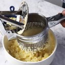 Ver imagem 1 de Espremedor Manual em Aço Inox Frutas Purê de Batata