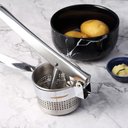 Ver imagem 5 de Espremedor Manual em Aço Inox Frutas Purê de Batata