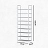 Sapateira Vertical 9 Prateleira Organizador Forte Premium Milemon - 6