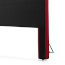 Ver imagem 6 de Cabeceira Cama Casal Estofada 1,40 Cm - Inca Veludo Vermelho