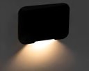 Ver imagem 3 de Balizador Luminária Sobrepor Parede Led 2w Horizontal Bivolt Preto