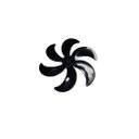 Ver imagem 1 de Hélice Ventilador Britânia 6 Pás 30cm B30 / Protect 30 Six / Ventus Turbo / B30 Turbo / Bvt30