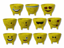 Ver imagem 1 de Vaso Cachepot Decoração Emoji Emoticon Tripe Coleção 11un