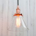 Ver imagem 4 de Pendente Retro Fumê Industrial Vidro Loft Luminária Vintage Lustre Design Dourado Rosegold Edison LM