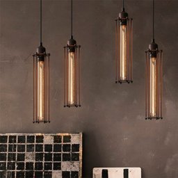 Pendente Luminária Retro Industrial Loft Luminária Vintage Lustre Design Edison LM1763 - 4