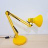 Luminária Grande Mesa Articulável Retrô Vintage Estudo Leitura Amarela com Garra LM1783 - Eluminária - 2