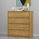 Ver imagem 1 de Cômoda para Quarto 4 Gavetas - Carla Marrocos