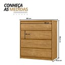 Ver imagem 2 de Cômoda para Quarto 4 Gavetas - Carla Marrocos