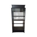 Ver imagem 1 de Balcão Caixa Vitrine Lojas e Comércios 100% Mdf Preto Desmontado - Suprema Móveis